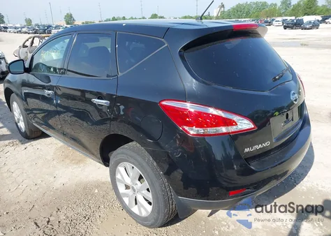 2011 Nissan Murano S z USA, uszkodzony, nr VIN JN8AZ1MW1BW152808